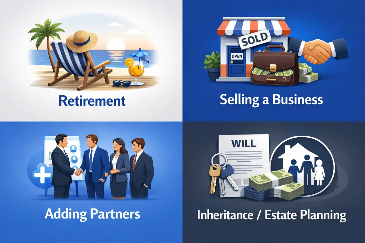 Common reasons business owners transfer LLC ownership